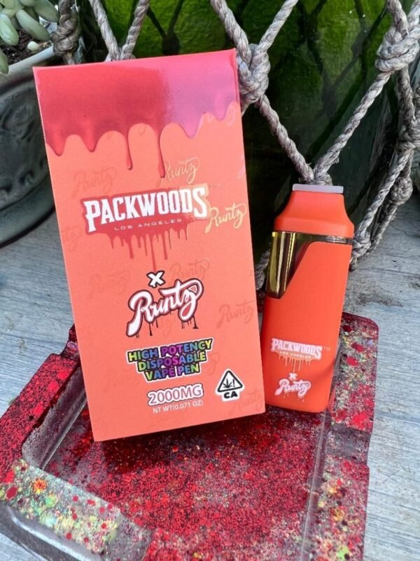 Packwoods x Runtz (Sour Tangie) Disposable Vape