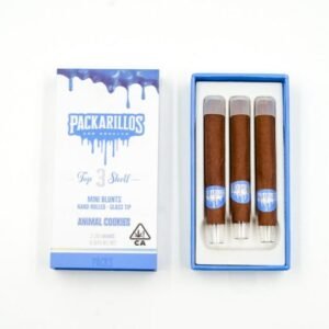 Packwoods Packarillos Animal Cookies blunts with premium Animal Cookies cannabis strain