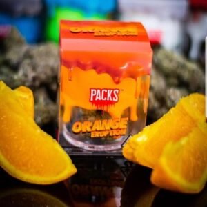 Packwoods Orange Eruption Blunts with premium Orange Eruption cannabis strain