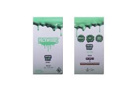 Packwoods RYO Kit Sugar Mint with rolling papers and Sugar Mint cannabis