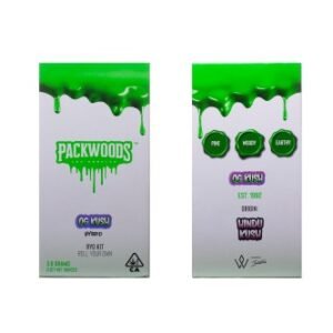 Packwoods RYO Kit OG Kush with rolling papers and OG Kush cannabis